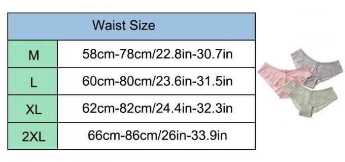 XL กัญชาไนลอนชุดชั้นในชิ้นเดียวชุดชั้นในกางเกงในกางเกงระบายอากาศลูกไม้กลวง 1