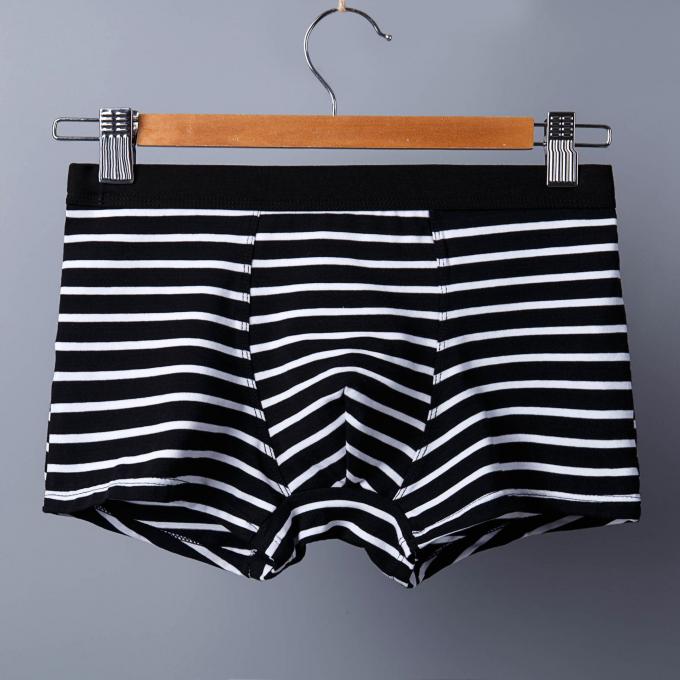 XXXL 165kg 95kg Cotton Men ชุดชั้นในเซ็กซี่กางเกงในผ้าฝ้ายแท้ผู้ใหญ่ Stripe Sports 6