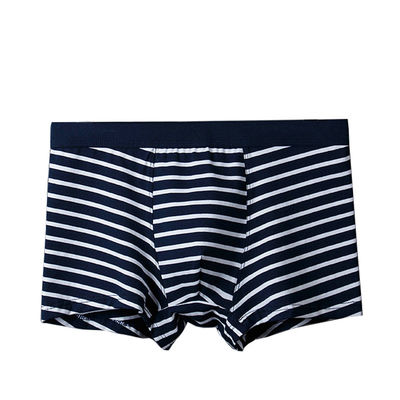 XXXL 165kg 95kg Cotton Men ชุดชั้นในเซ็กซี่กางเกงในผ้าฝ้ายแท้ผู้ใหญ่ Stripe Sports