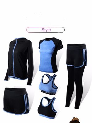 3 ชิ้น/เซ็ต Workout Crop Tops Bra สำหรับวัยรุ่น XXL Blue Antibacterial