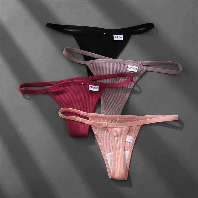 กางเกงในผ้าฝ้ายเซ็กซี่ระบายอากาศ 50 กก. 60 กก. กางเกงเซ็กซี่ผู้หญิง Lady Thongs