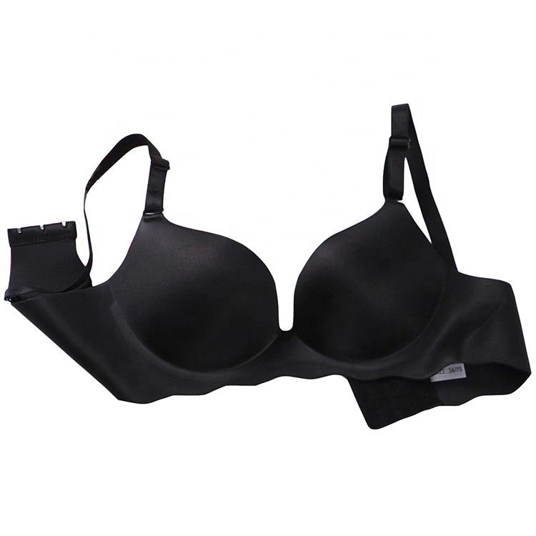 Antibacterial 38B 38C เสื้อชั้นในสตรีเซ็กซี่ไม่มีรอยต่อ Bra Push Up