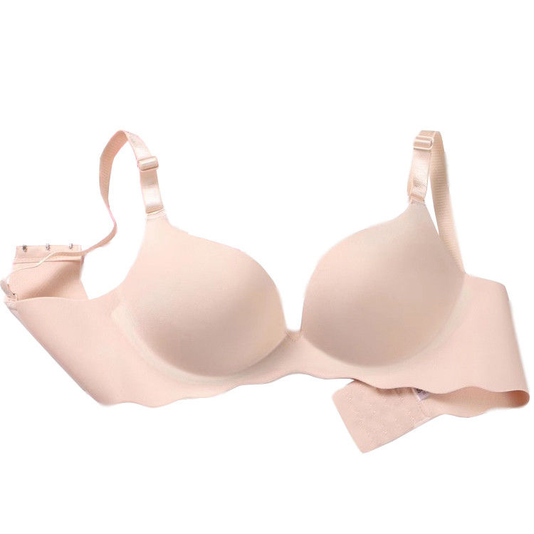 Antibacterial 38B 38C เสื้อชั้นในสตรีเซ็กซี่ไม่มีรอยต่อ Bra Push Up