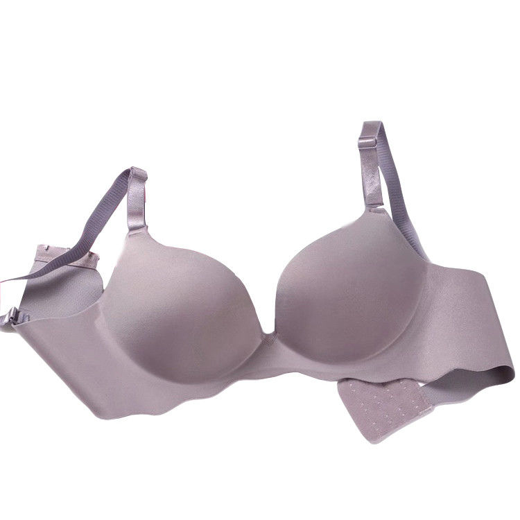 Antibacterial 38B 38C เสื้อชั้นในสตรีเซ็กซี่ไม่มีรอยต่อ Bra Push Up