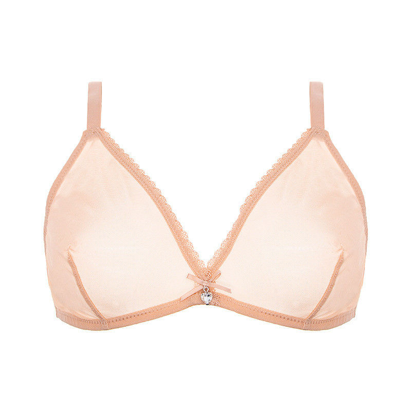 ไม่มีรอยต่อ Push Up Wireless Bra Wire ฟรี Solid 80B 85C 65-70kg XXL