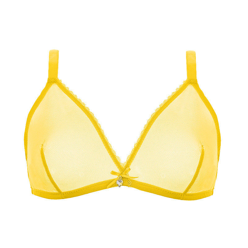 ไม่มีรอยต่อ Push Up Wireless Bra Wire ฟรี Solid 80B 85C 65-70kg XXL