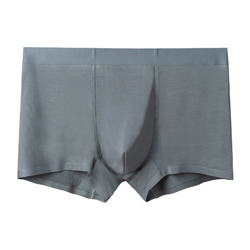 กางเกงในชายผ้าฝ้ายถักระบายอากาศได้ 95 Cotton 5 Spandex Boxer