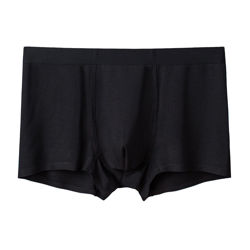กางเกงในชายผ้าฝ้ายถักระบายอากาศได้ 95 Cotton 5 Spandex Boxer