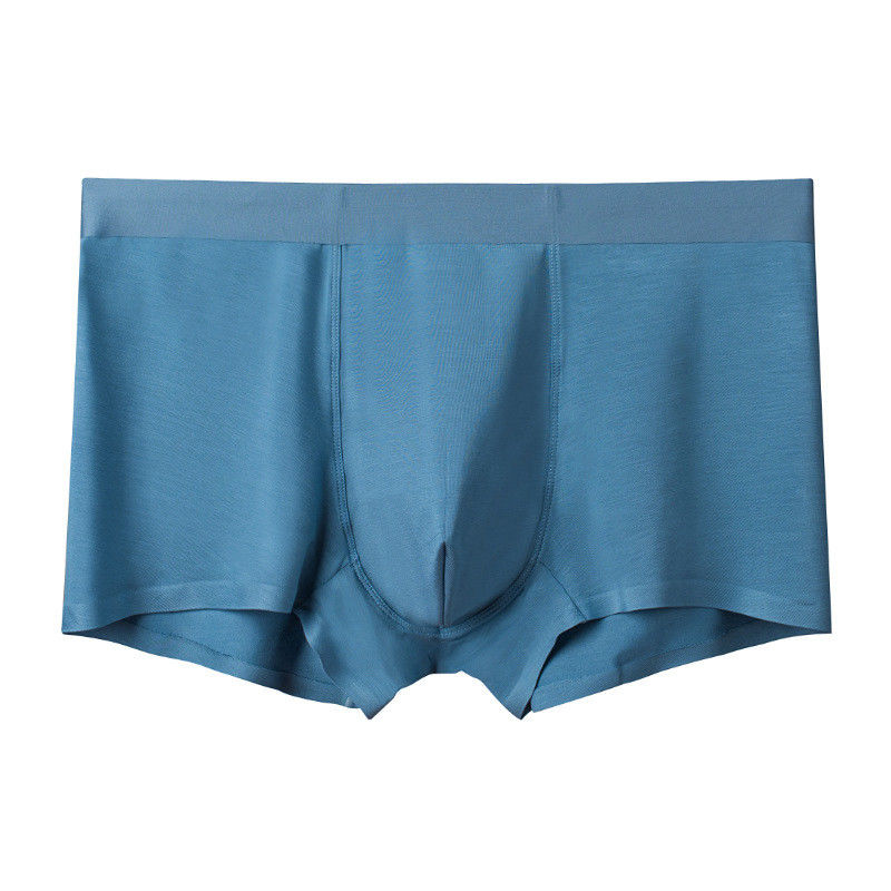 กางเกงในชายผ้าฝ้ายถักระบายอากาศได้ 95 Cotton 5 Spandex Boxer