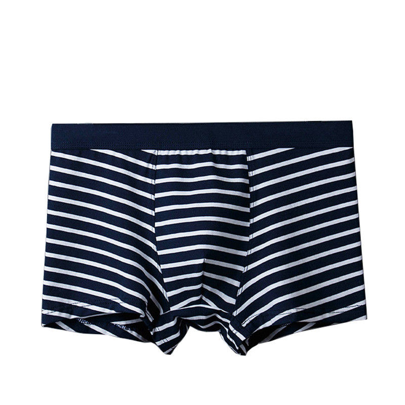 XXXL 165kg 95kg Cotton Men ชุดชั้นในเซ็กซี่กางเกงในผ้าฝ้ายแท้ผู้ใหญ่ Stripe Sports