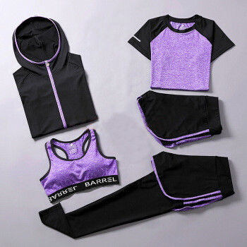 3 ชิ้น/เซ็ต Workout Crop Tops Bra สำหรับวัยรุ่น XXL Blue Antibacterial