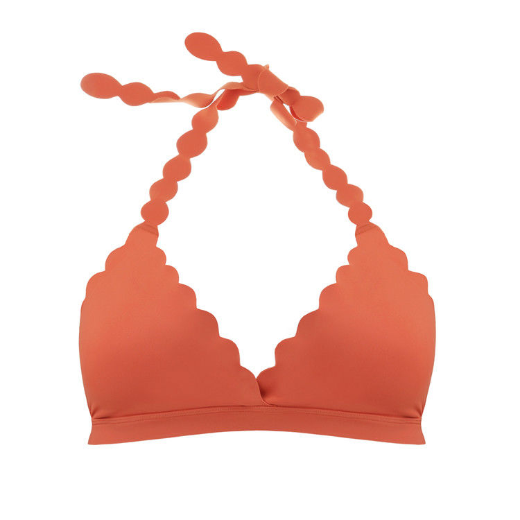 ชุดชั้นในสตรีไม่มีรอยต่อแบบสบาย ๆ เซ็กซี่ 80B 85C 3/4 Cup Shape